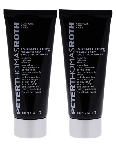 Peter Thomas Roth Unisex 3.4oz Instant Firmx Temporary Face Tightener Pack Of 2 In Black