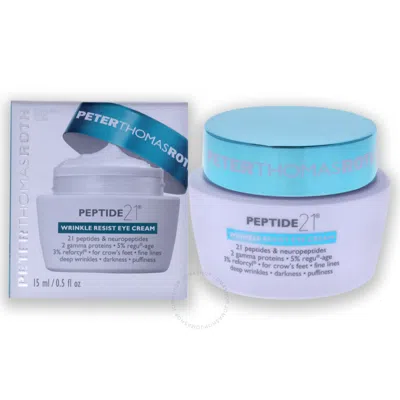 Peter Thomas Roth Unisex Peptide 21 Wrinkle Resist Eye Cream 0.5 oz Skin Care 670367013489 In Beige