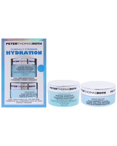 Peter Thomas Roth Unisex Water Drench Super Hydrators 2pc Kit In White
