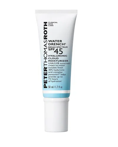 PETER THOMAS ROTH WATER DRENCH BROAD SPECTRUM SPF 45 HYALURONIC CLOUD MOISTURIZER 1.7 OZ.,19-01-008
