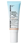 PETER THOMAS ROTH WATER DRENCH® BROAD SPECTRUM SPF 45 HYALURONIC SHEER TINT MOISTURIZER, 1.7 OZ