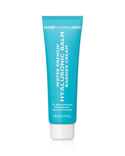Peter Thomas Roth Water Drench Hyaluronic Balm Barrier Cream Moisturizer For Redness And Dry Skin 1.7 Fl Oz/50 ml In Transparent