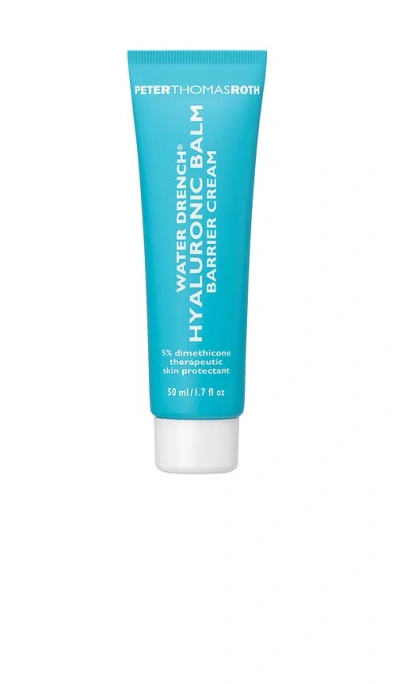 Peter Thomas Roth Water Drench Hyaluronic Balm Barrier Cream Moisturizer For Redness And Dry Skin 1.7 Fl Oz/50 ml In Transparent