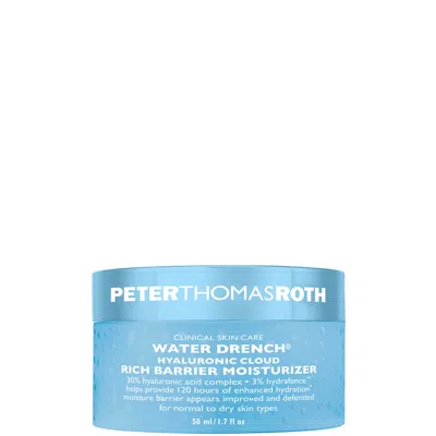 Peter Thomas Roth Water Drench Hyaluronic Cloud Rich Barrier Moisturizer In White
