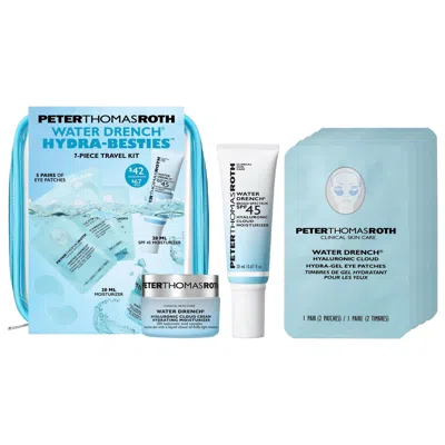 Peter Thomas Roth Water Drench Hydra-besties 7-piece Travel Kit In Blue