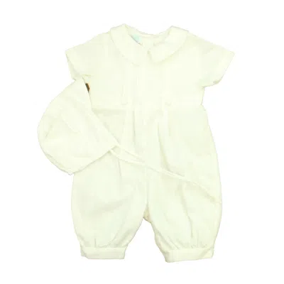 Pre-owned Petit Ami Kids' Boys White Special Occasion Outfit