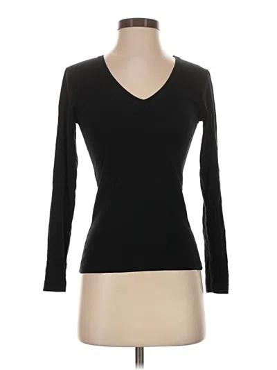 Pre-owned Petit Bateau 3/4 Sleeve T-shirt In Black