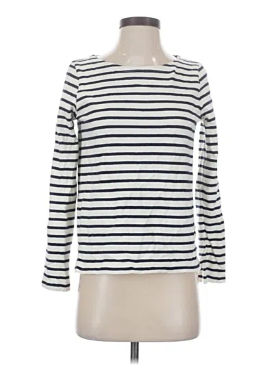 Pre-owned Petit Bateau 3/4 Sleeve T-shirt In White