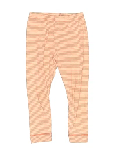 Pre-owned Petit Bateau Kids' Active Pants In Orange
