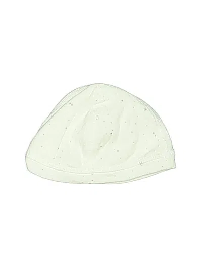 Pre-owned Petit Bateau Kids' Beanie Hat In White
