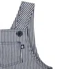 Petit Bateau Blue Dungarees For Baby Boy With Stripes In Blue