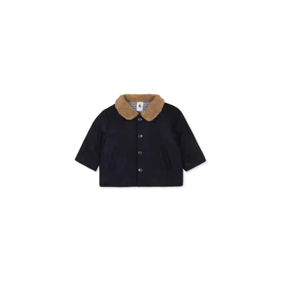 Petit Bateau Kids' Blue Jacket For Baby Boy