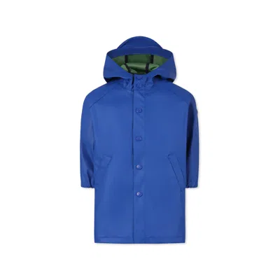 PETIT BATEAU BLUE RAINCOAT FOR BOY