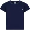 Petit Bateau Blue T-shirt For Kids