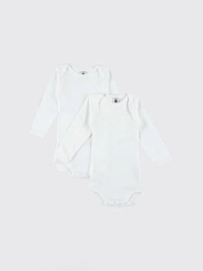 Petit Bateau Babies'  Bodysuit Kids Color White