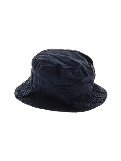 Pre-owned Petit Bateau Kids' Bucket Hat In Black