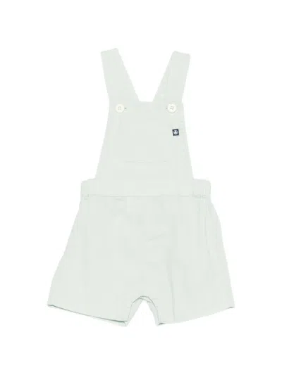 Petit Bateau Button Babywear In Gray