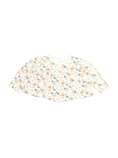 Pre-owned Petit Bateau Babies' Cardigan Sweater In Ivory