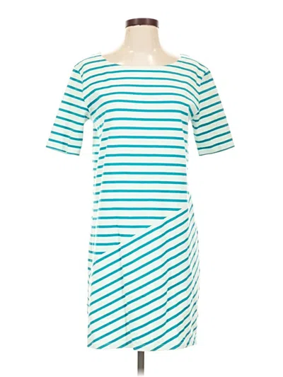 Pre-owned Petit Bateau Casual Dress In Teal