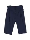 Petit Bateau Chino Stretch-cotton Trousers In Blue