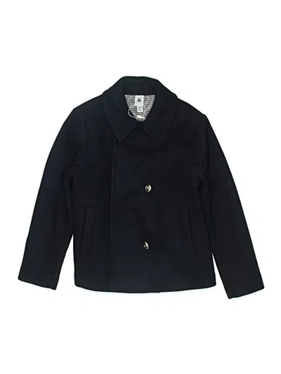 Pre-owned Petit Bateau Kids' Coat In Blue