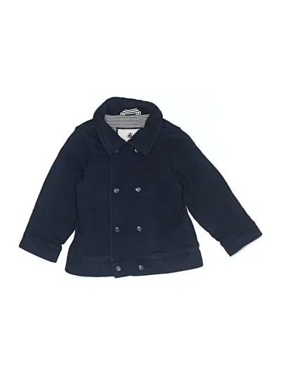 Pre-owned Petit Bateau Kids' Coat In Blue