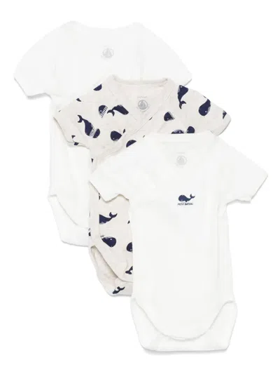 Petit Bateau Babies' Cotton Body Set