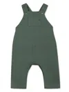 Petit Bateau Cotton Dungarees In 绿色