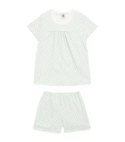 Petit Bateau Kids' Cotton Floral Pyjama Set