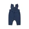 Petit Bateau Denim Dungarees In Denim