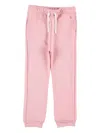 Petit Bateau Drawstring-waist Track Pants In Pink