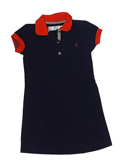 Pre-owned Petit Bateau Kids' Dress In Blue