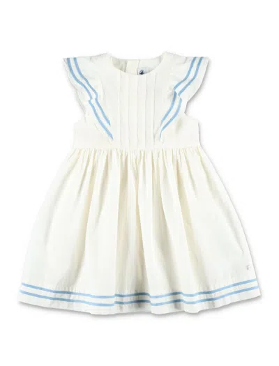 Petit Bateau Kids' Dress White Rouge