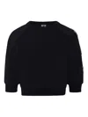 Petit Bateau Fleece Sweatshirt In Blue