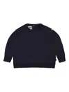 Petit Bateau Fleece Sweatshirt In Blue