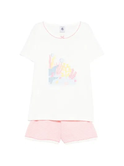 Petit Bateau Kids' Graphic-print Pajamas In Multi