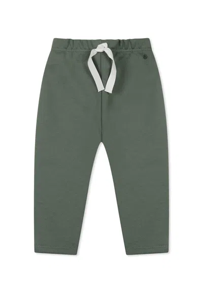 Petit Bateau Green Trousers For Baby Boy