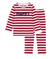 Petit Bateau Happy Pajamas In Bianco