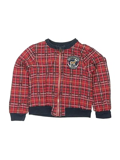 Pre-owned Petit Bateau Kids' Jacket In Red