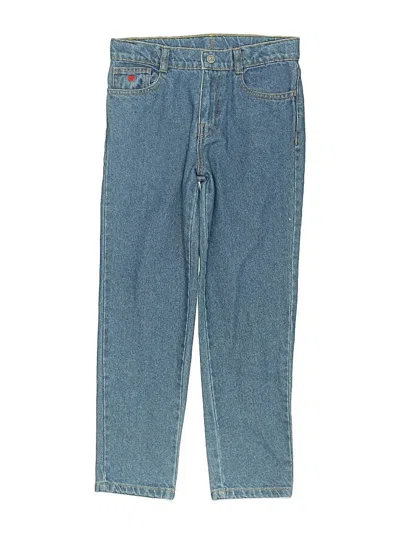 Pre-owned Petit Bateau Kids' Jeans In Blue