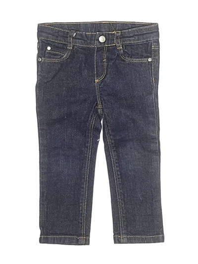 Pre-owned Petit Bateau Kids' Jeans In Blue