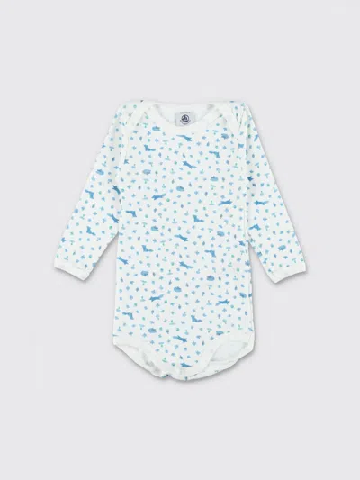 Petit Bateau Babies'  Jumpsuit Kids Color White In Black