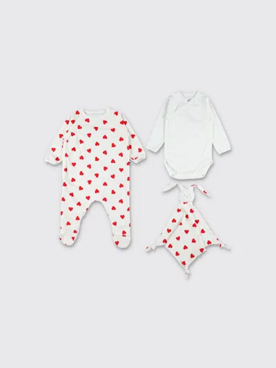 Petit Bateau Babies'  Jumpsuit Kids Color White In Multi