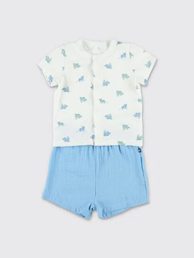 Petit Bateau Babies'  Jumpsuit Kids In White