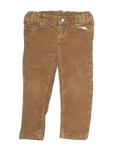Pre-owned Petit Bateau Kids' Khakis In Brown