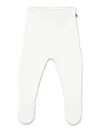 Petit Bateau Kid - Knitted Trousers With Feet In White