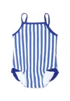 Petit Bateau Light Blue Swimsuit For Baby Girl In Light Blue