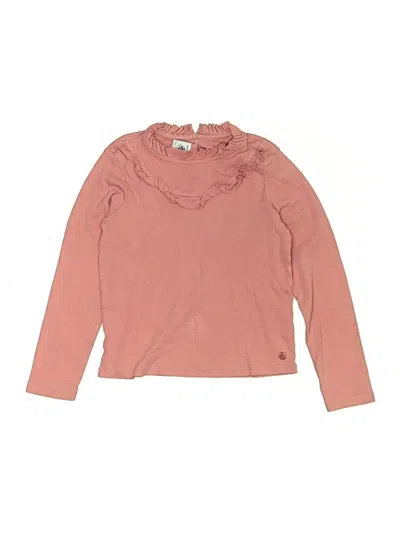 Pre-owned Petit Bateau Kids' Long Sleeve T-shirt In Pink