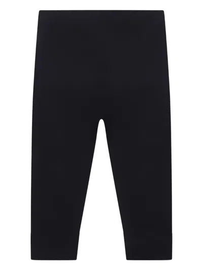 Petit Bateau Babies' Organic-cotton Leggings In 蓝色