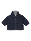 Petit Bateau Padded Jacket In Blue